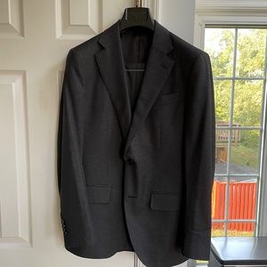 Spier & Mackay charcoal birdseye suit size 36S contemporary